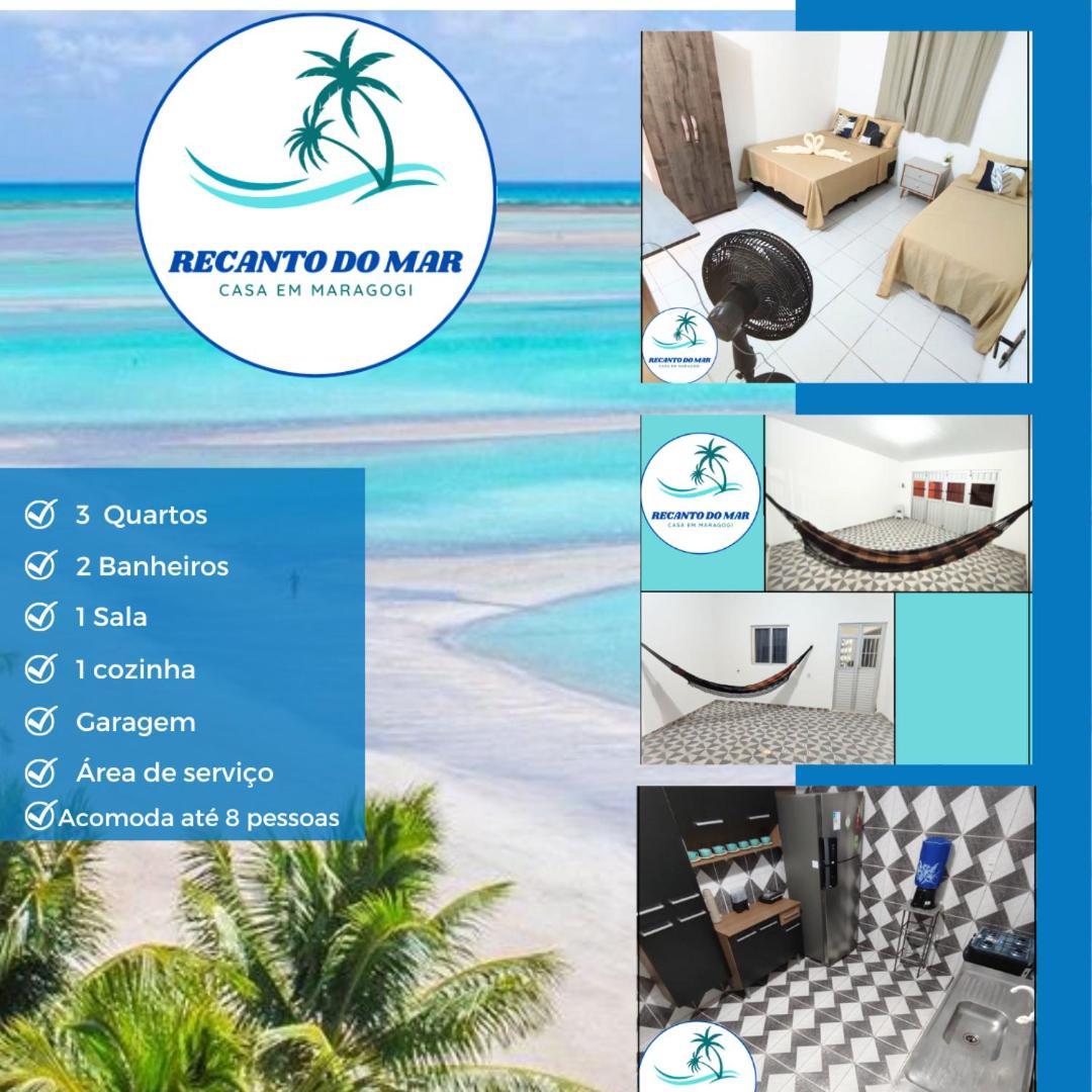 Recanto Do Mar- Casa Em Maragogi Ngoại thất bức ảnh
